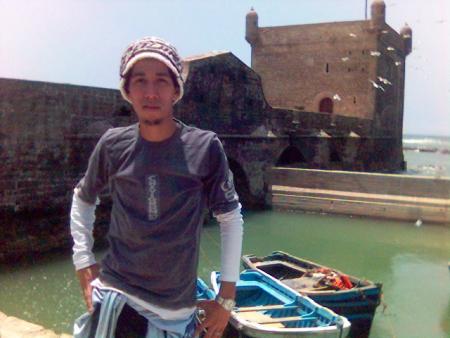 c moi ds le port  essouira