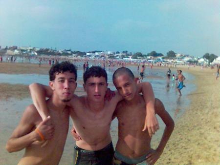 moi+ossama+youness a laplge 'sablette'
